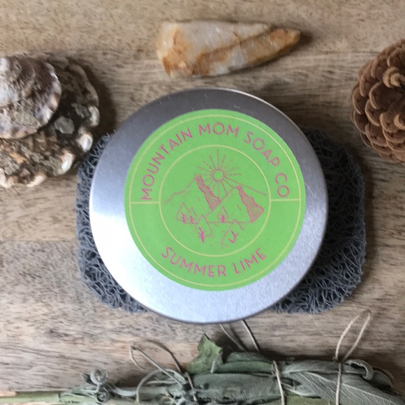 4 oz SUMMER LIME body butter/ Mountain Mom Soap Co - Picture 2 of 9